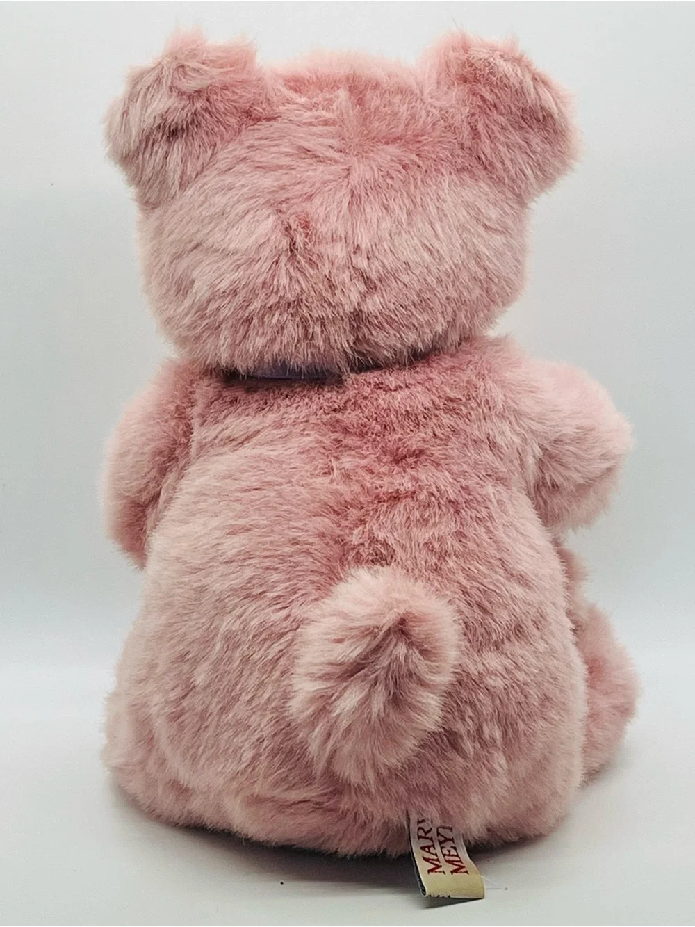Vintage Mary Meyer 1995 Teddy Bear Funny Bones Pink Poseable Jointed Plush 18